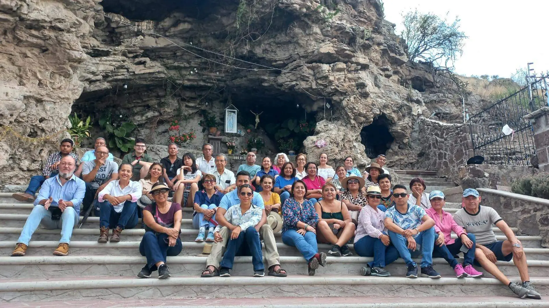 SJR El In Situ se llevó a cabo en la cueva de la Virgen